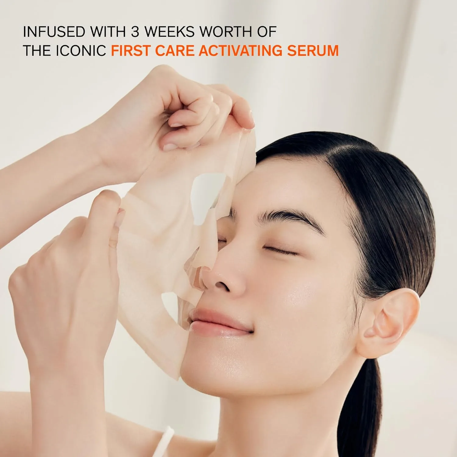 Сыворотка SULWHASOO — First Care Activating Sheet Mask - корейская для сухой кожи, укрепляет кожный барьер — фото 3