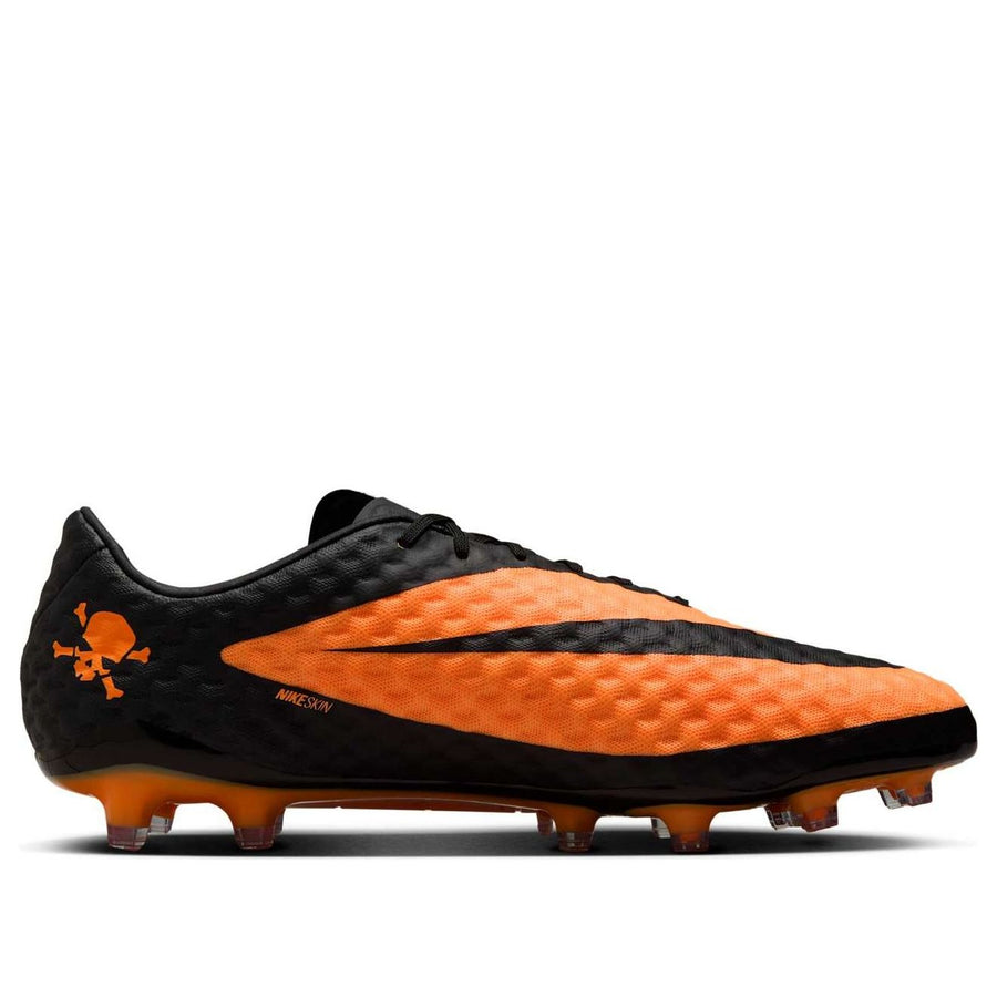 Кроссовки Nike Hypervenom Phantom 1 FG 'Black Bright Citrus' 2025, оранжевый — фото 2