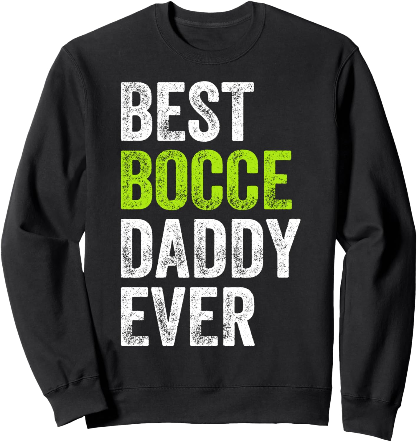 

Лучший папа для игры в бочче! Толстовка с надписью Папа-игрок в бочче Boccia Player Daddy Bocce Ball Player, черный