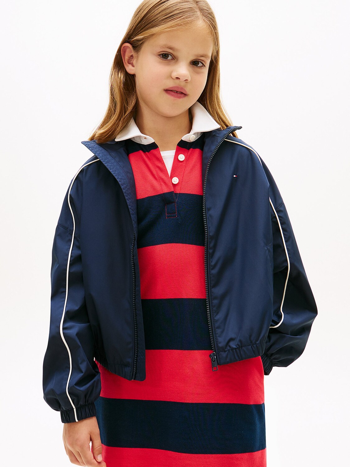 TOMMY HILFIGER Куртка межсезонная 'Essential' в темно-синем цвете — фото 2