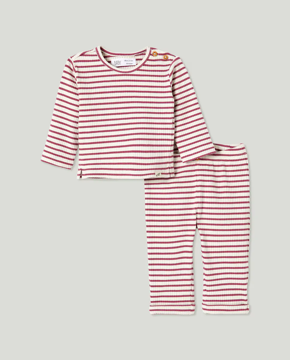 

Ребристый комплект Baby El Corte Inglés, цвет Rosa