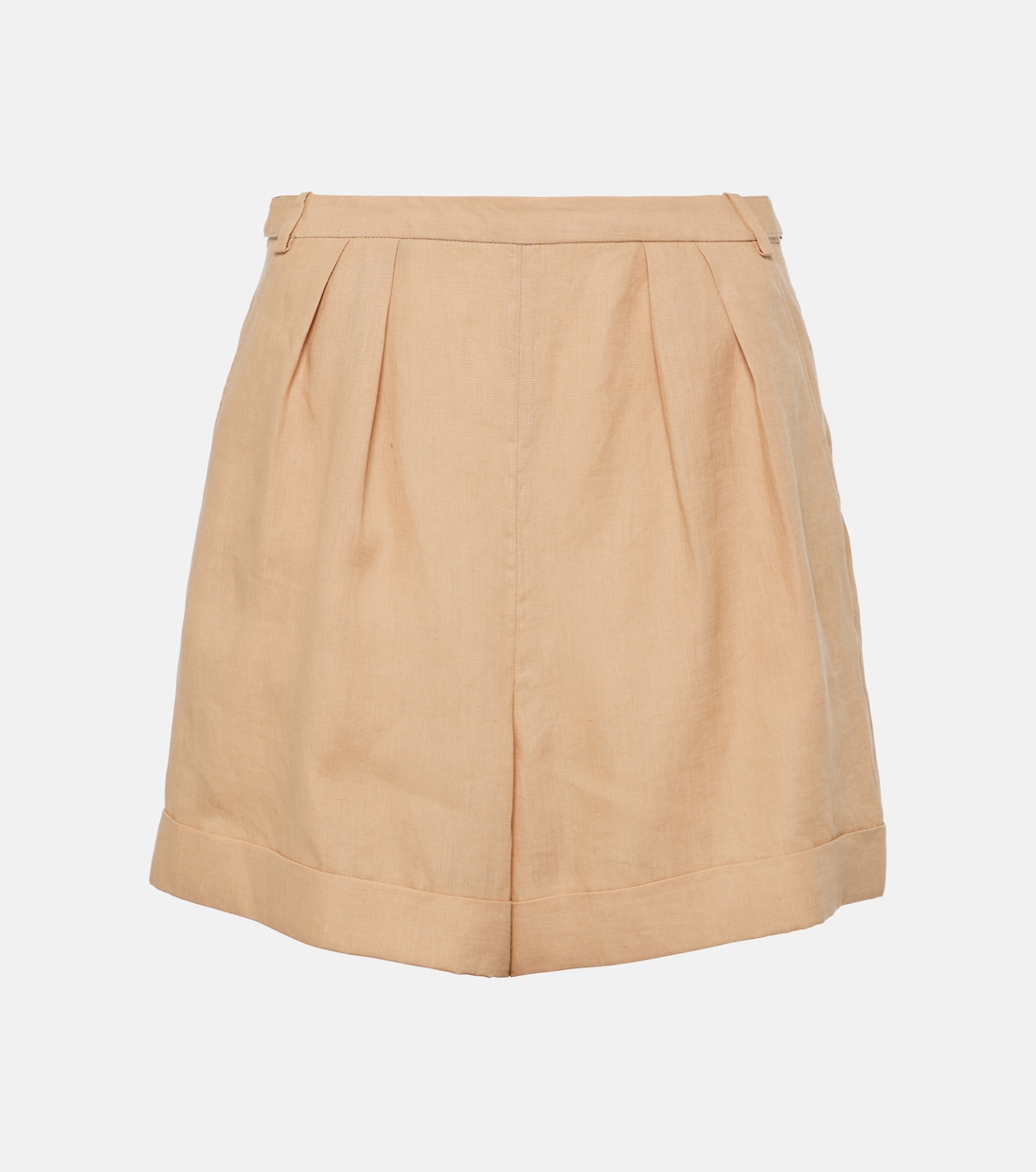 

Льняные шорты плиссе Loro Piana, Ginseng