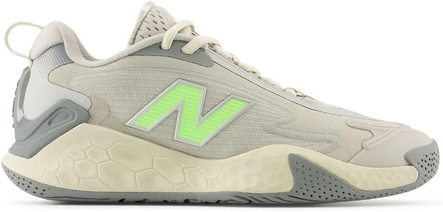 Кроссовки теннисные Fresh Foam X CT-Rally New Balance, Slate Grey/Bleached Lime Glo — фото 3
