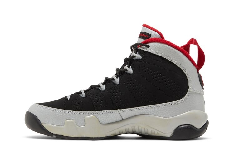 Кроссовки Air Jordan 9 Retro GS 'Johnny Kilroy', черный — фото 3