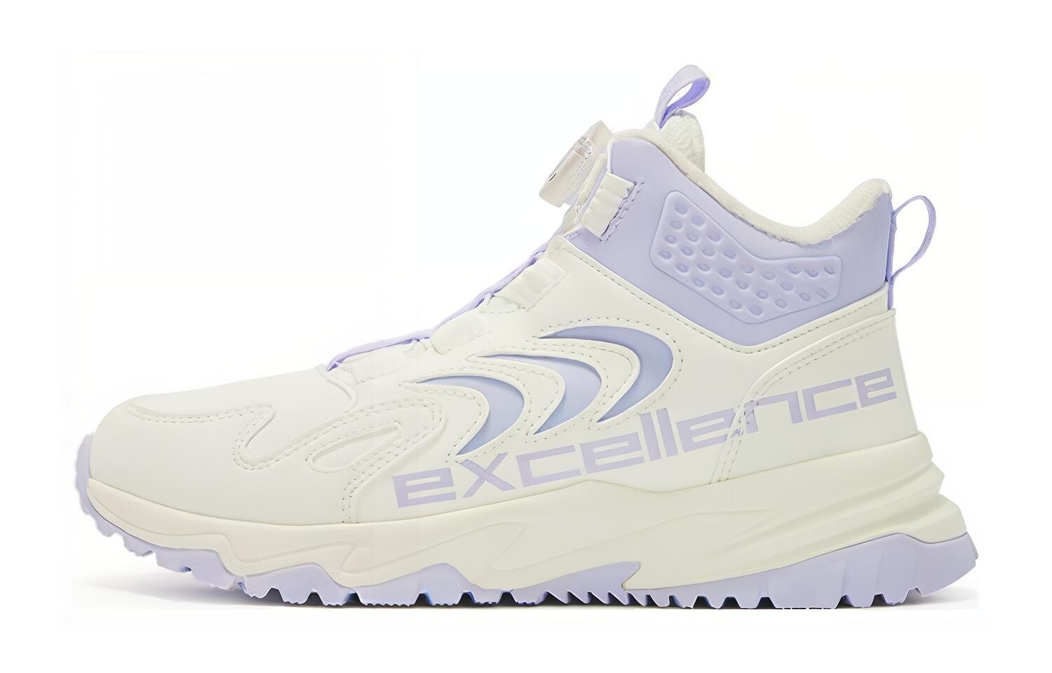 

Кроссовки XTEP Kids Lifestyle Shoes GS Low-top White/Purple, белый/голубой