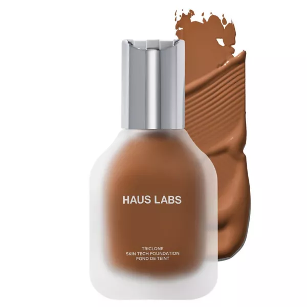 

Triclone skin tech тональная основа средней степени покрытия с ферментированной арникой Haus Labs By Lady Gaga, цвет 450 medium deep warm
