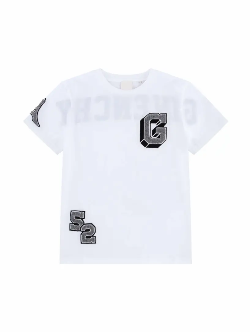 

Хлопковая футболка с логотипом Givenchy, белый