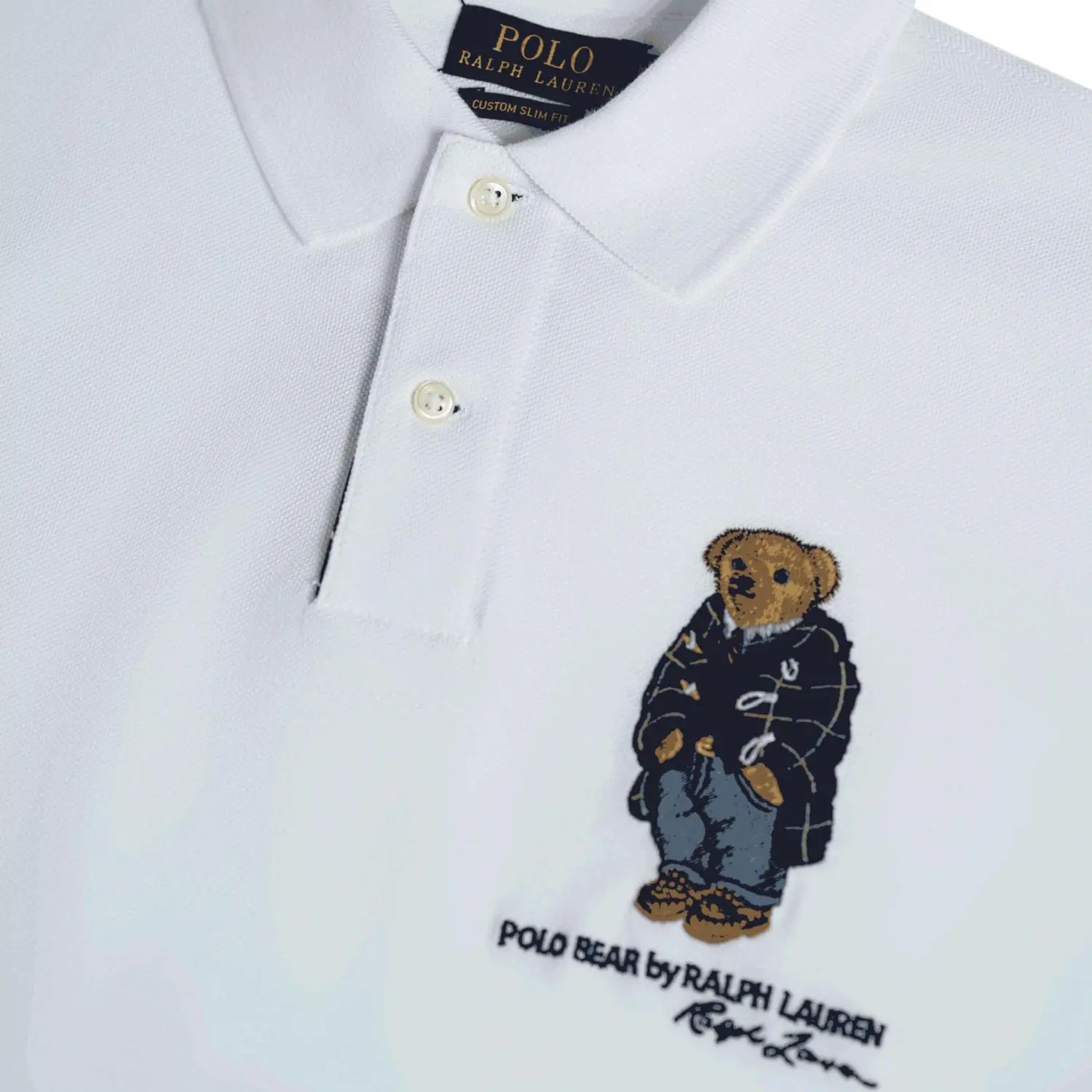 Polo Ralph Lauren Белая поло SS25 для мужчин — фото 4