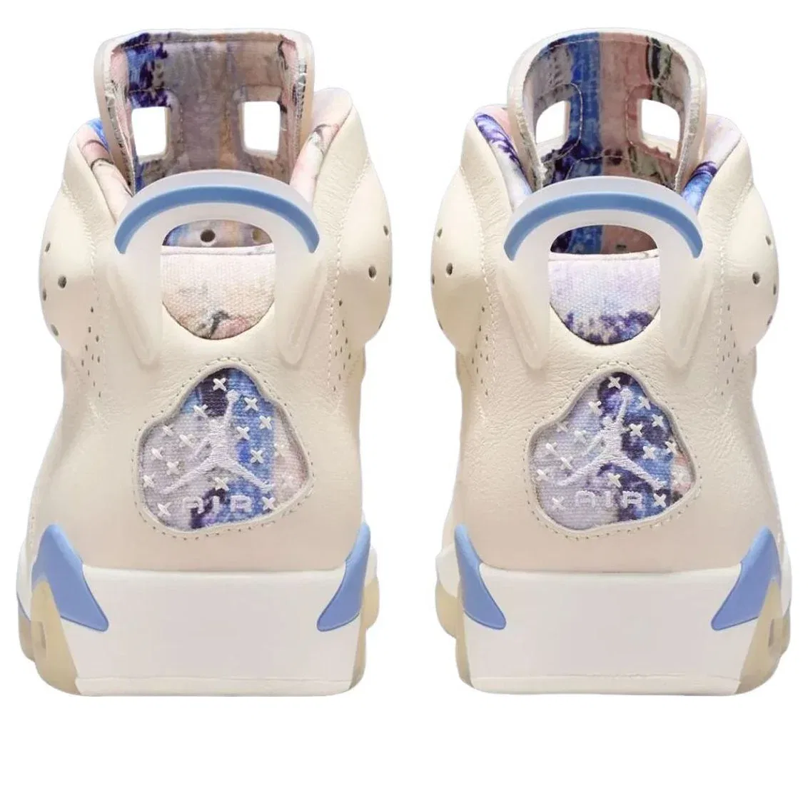 Кроссовки Air Jordan 6 Сашико IR7255-110, бежевый — фото 4