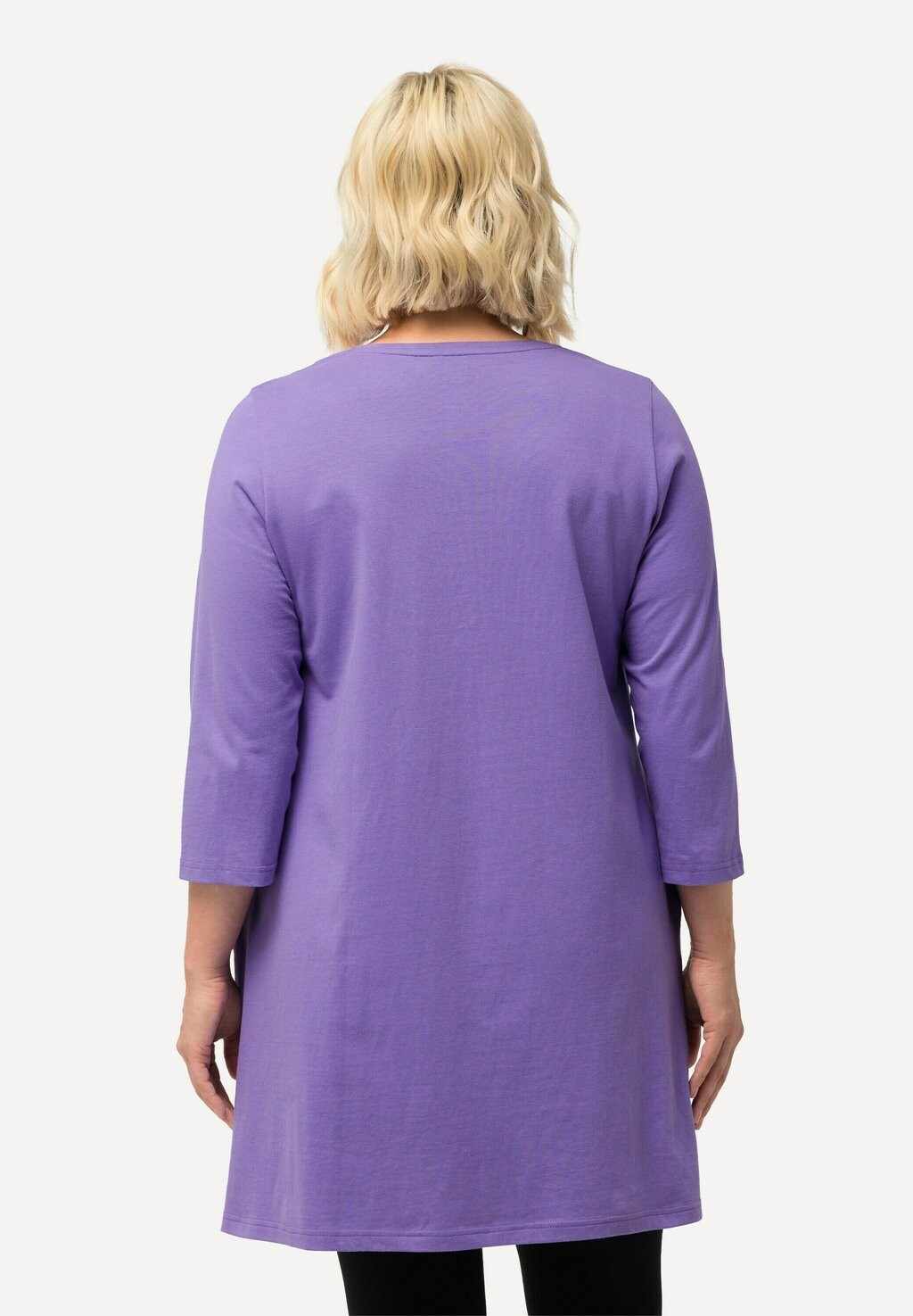 

Топ с длинными рукавами V-NECK Ulla Popken, фиолетовый