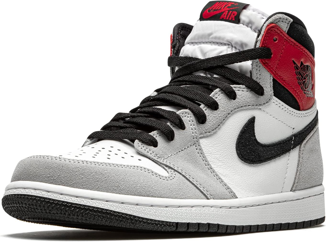 Мужские кроссовки Air Jordan Air Jordan 1 Retro High OG, белый/черный/серый/светло-серый — фото 4