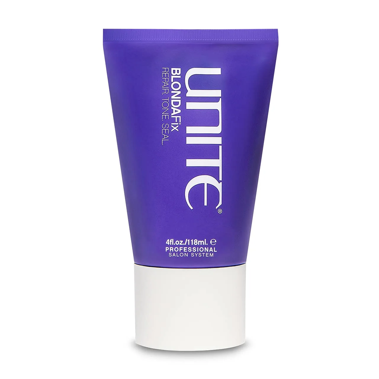 UNITE Hair - BLONDA Fix - ультрафиолетовое восстанавливающее средство для тонирования, укрепления и осветления блонда, седины и мелирования, уменьшает желтизну и повреждения - 118 мл, gray