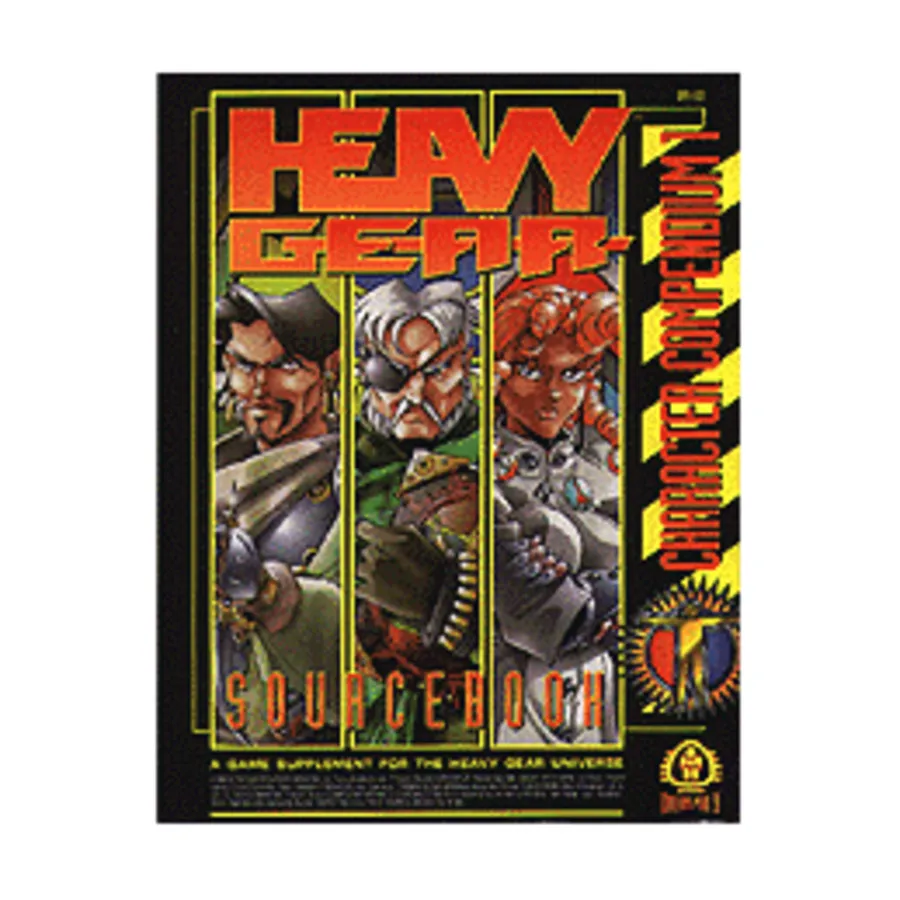 

Character Compendium #1, Heavy Gear (1st-2nd Edition), мягкая обложка