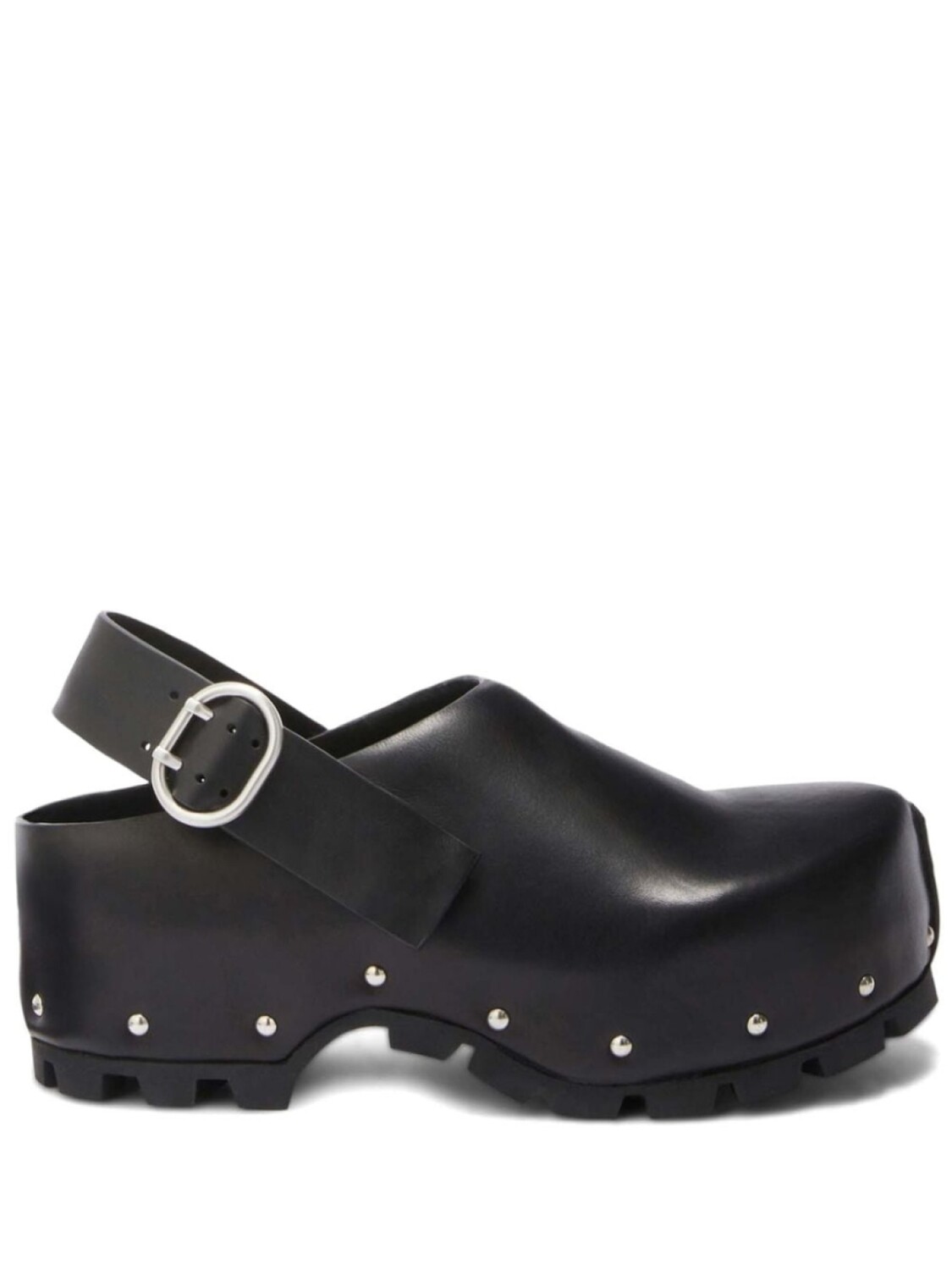 

Jil Sander клоги с заклепками, черный