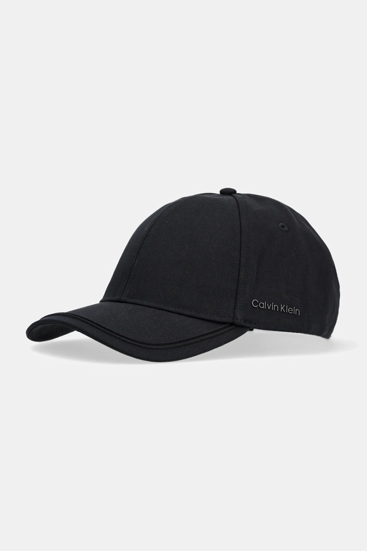 

Хлопковая бейсболка Calvin Klein, черный