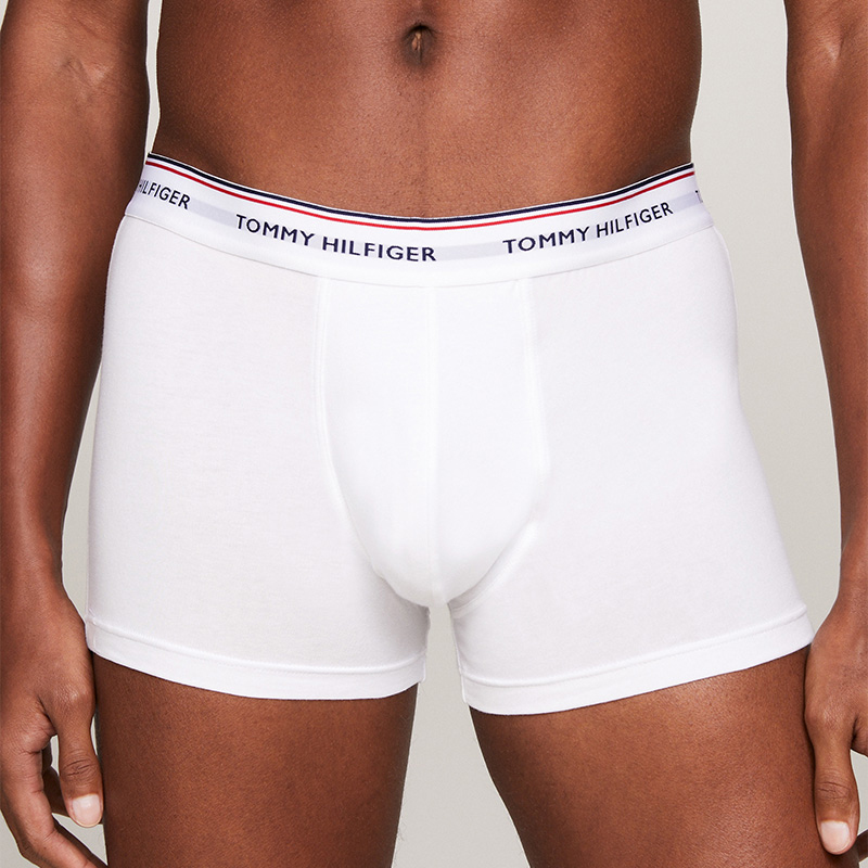 Мужские боксеры Tommy Hilfiger, белый/серый/черный — фото 4