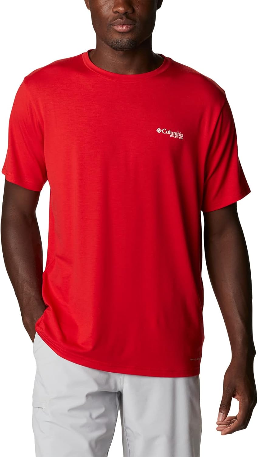 

Футболка Columbia Mens PFG Triangle Fill Tech с коротким рукавом, Red Spark/White Fireworks, Белый, Футболка Columbia Mens PFG Triangle Fill Tech с коротким рукавом, Red Spark/White Fireworks