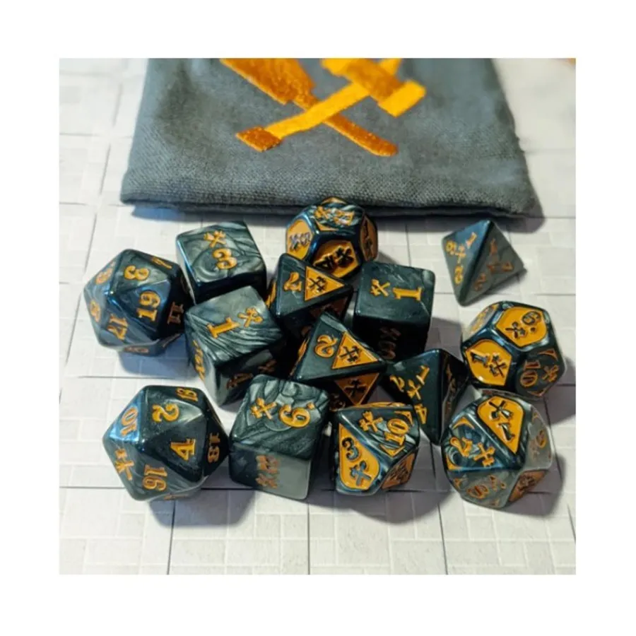 

Дробящие повреждения — акрил, мрамор с медью (14), Damage Dice