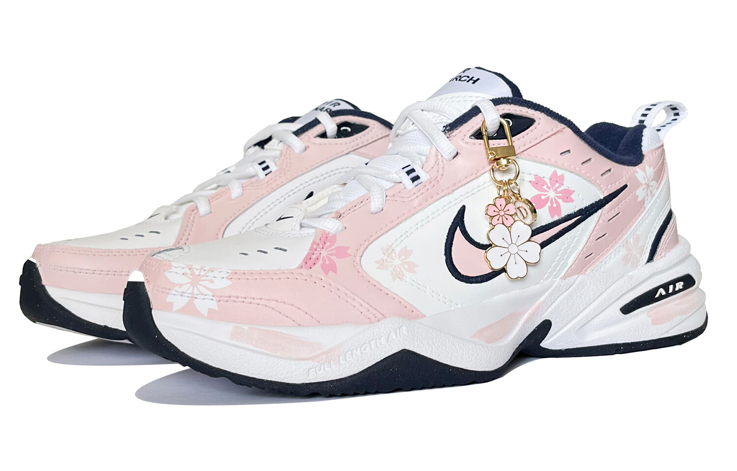 

Кроссовки Nike Air Monarch 4 Chunky Sneakers Unisex Low-top Pink/white, розовый