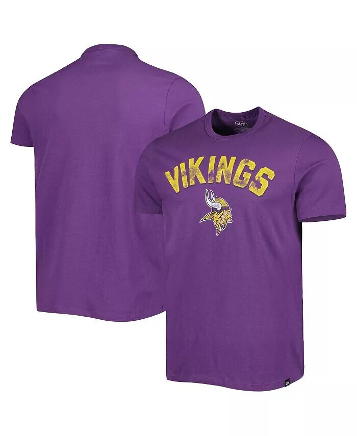 

Мужская фиолетовая футболка Minnesota Vikings All Arch Franklin '47 Brand