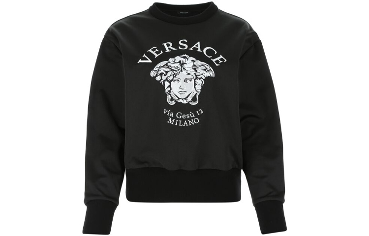 

Свитер женский черный VERSACE