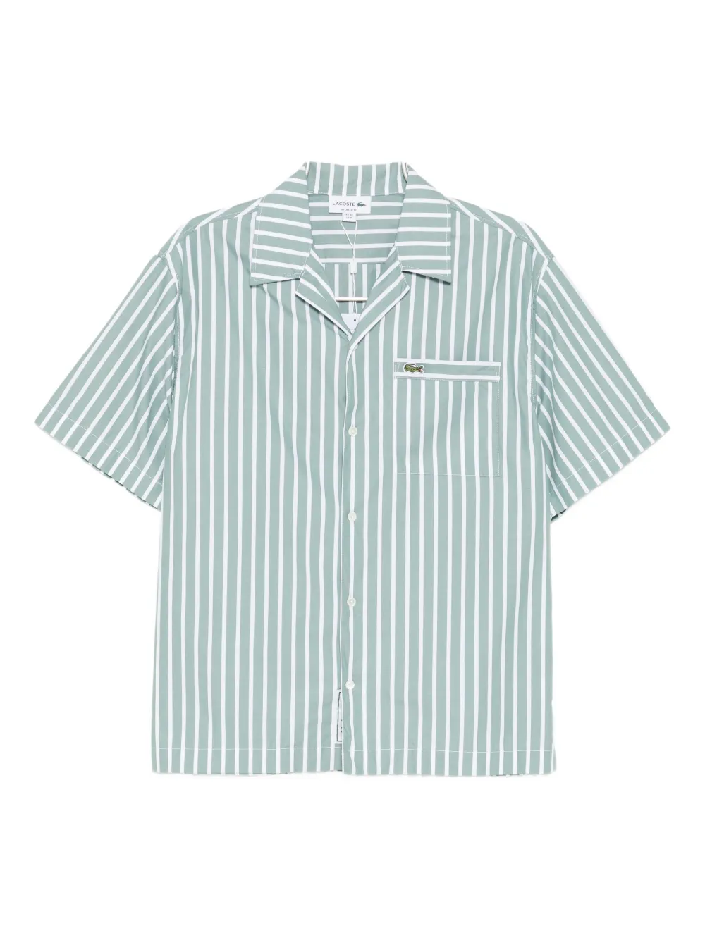 

Рубашка в полоску Lacoste, зеленый