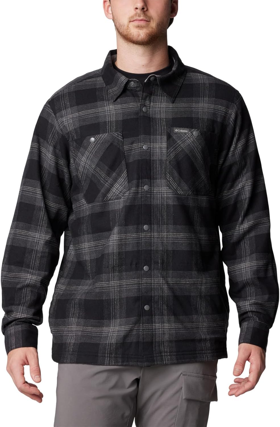 

Columbia мужская куртка-рубашка с флисовой подкладкой Cornell Woods, Blackuffalo Tartan