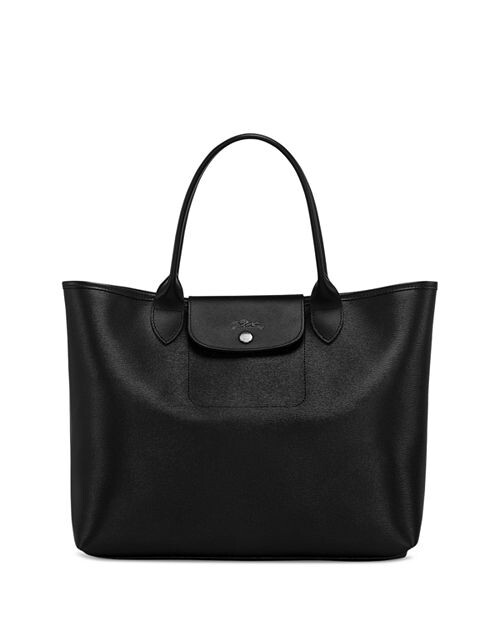 

Холщовая сумка-тоут Le Pliage City Longchamp, цвет Black