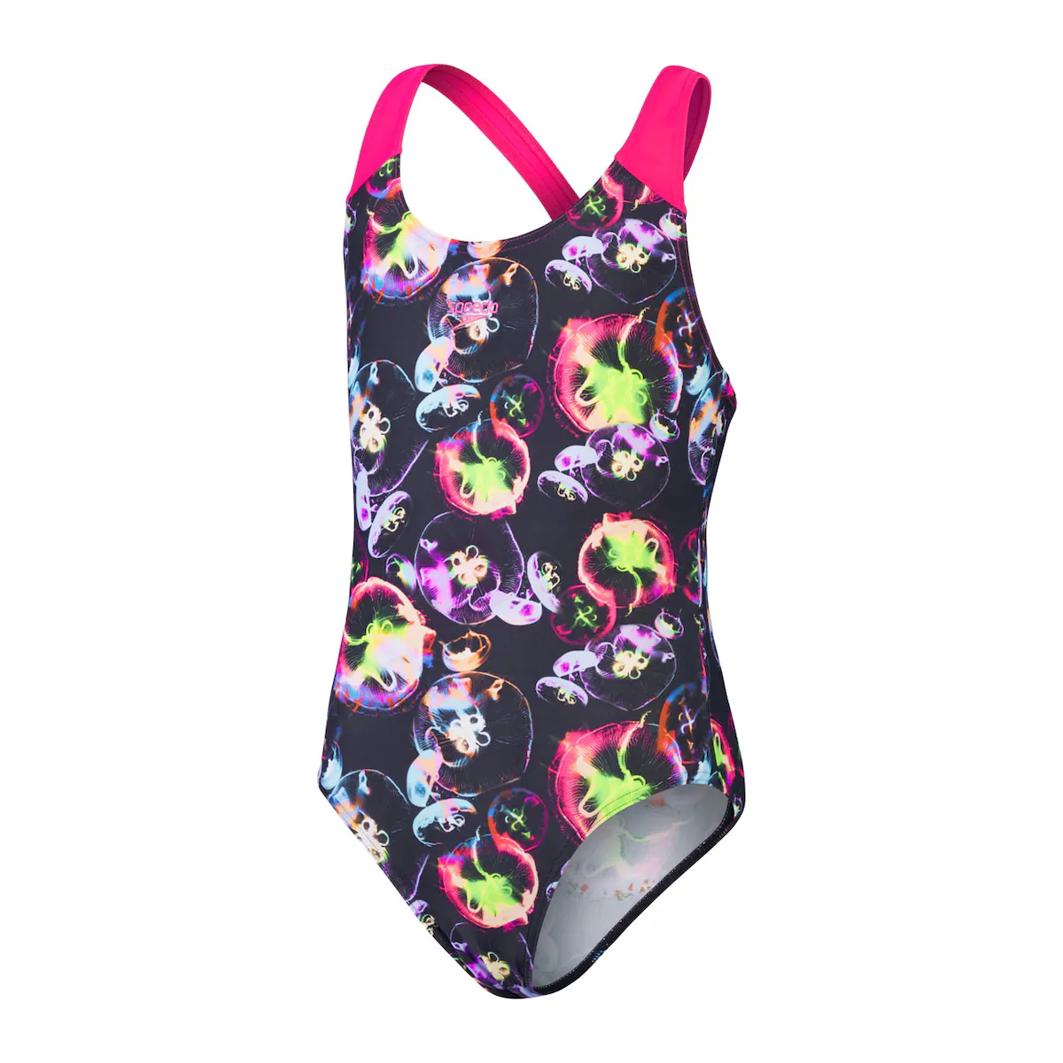 

Купальник для девочек Allover Splashback Speedo, чёрный