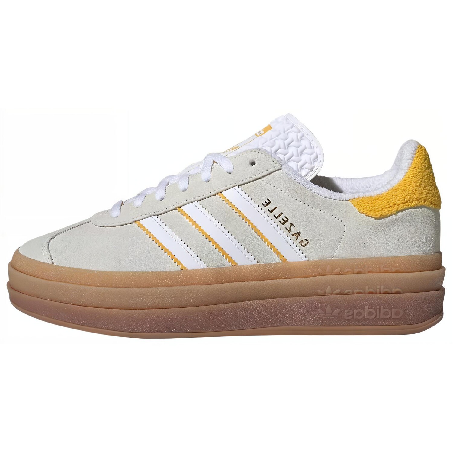 

Кроссовки Adidas Gazelle Bold Ivory Bold Gold Women's, бежевый