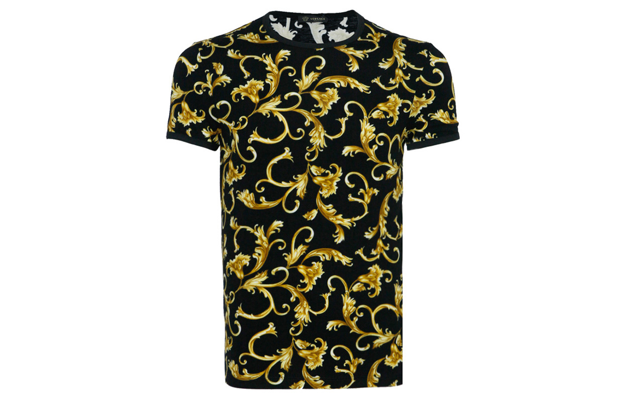 

Футболка мужская с принтом VERSACE