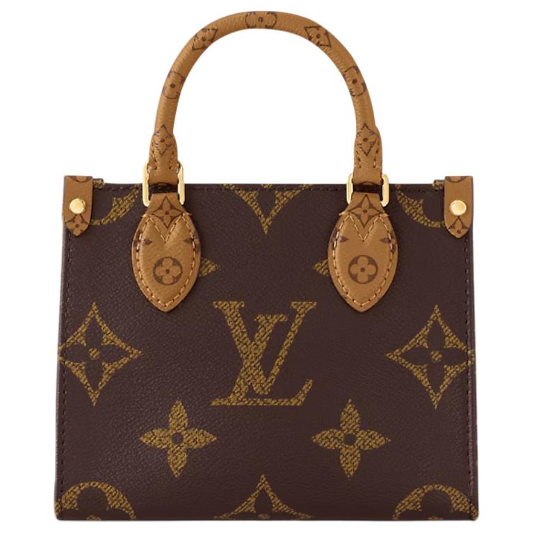 

LOUIS VUITTON Сумка-тоут OnTheGo BB Monogram коричневого цвета