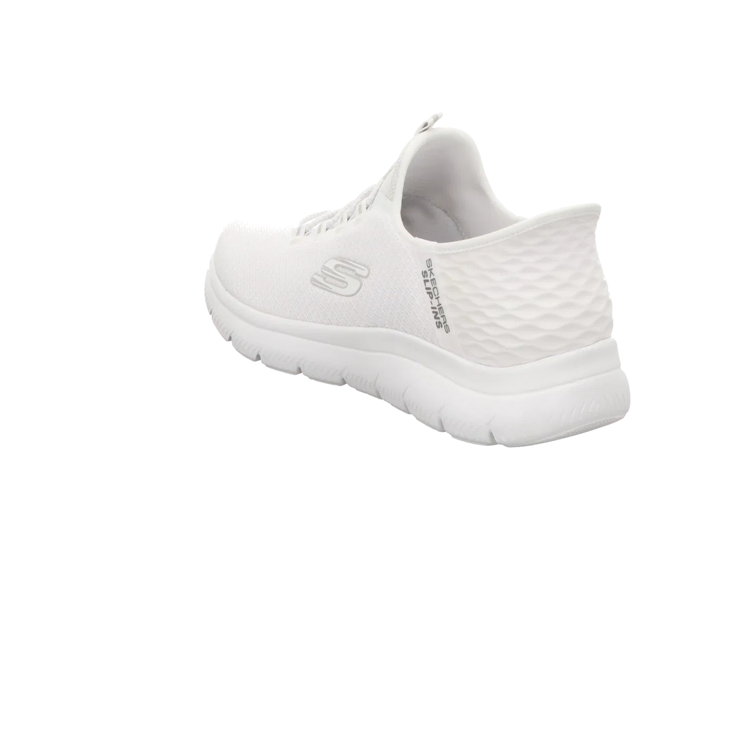 Slipper текстильный Skechers, белый — фото 3