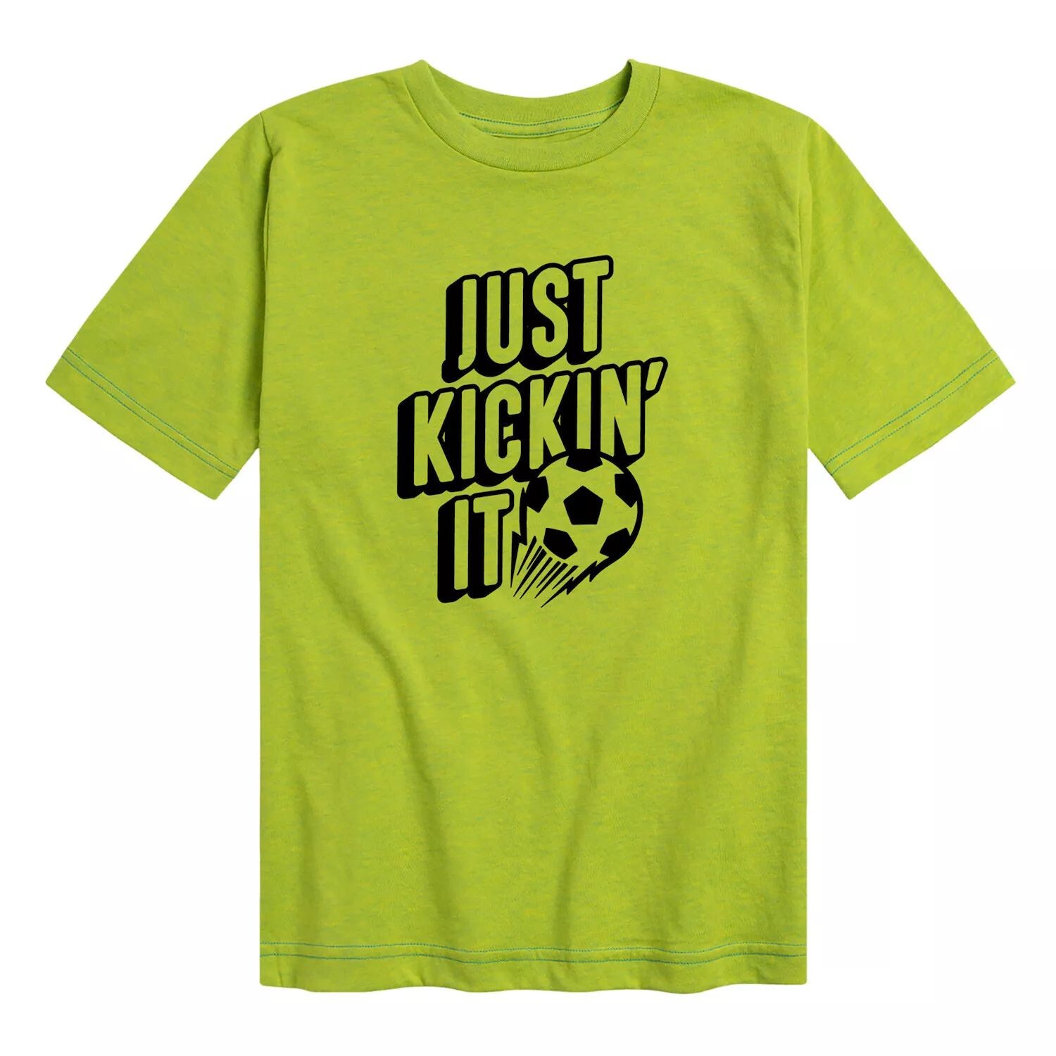 

Футболка Soccer Just Kickin It для мальчиков 8–20 лет с графическим рисунком Licensed Character