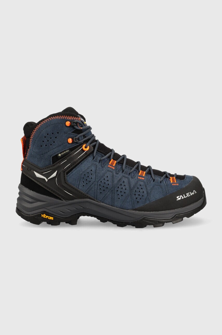 

Кроссовки Alp Trainer 2 Mid GTX Salewa, темно-синий