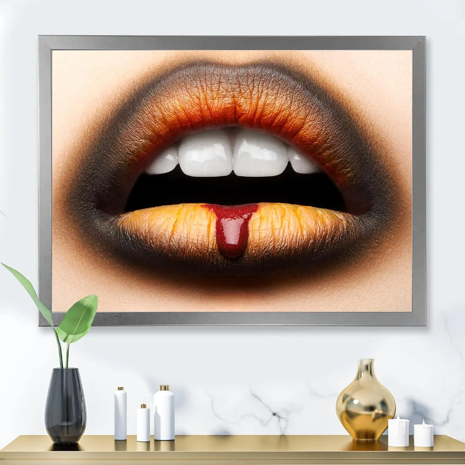 Губная помада DesignQ Black & Orange — фото 2
