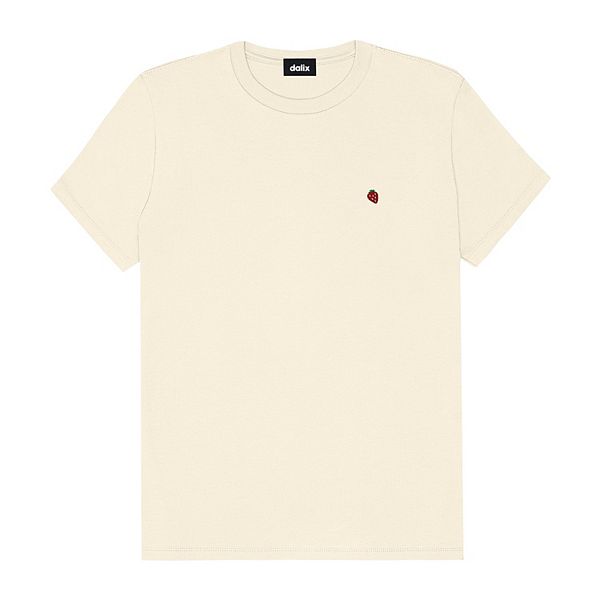 

Женская футболка lil strawberry Dalix, Natural, Красный, Женская футболка lil strawberry Dalix, Natural