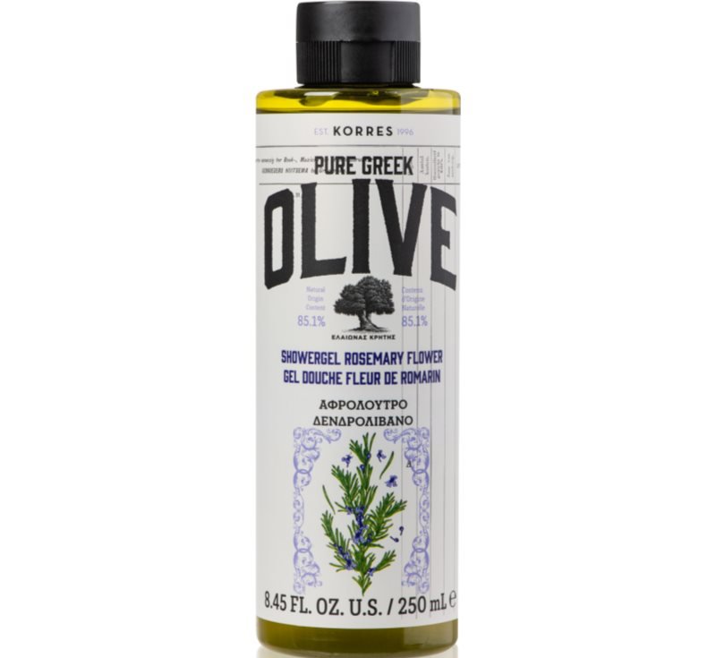 

Korres, Pure Greek Olive & Rosemary Flower, гель для душа, 250 мл