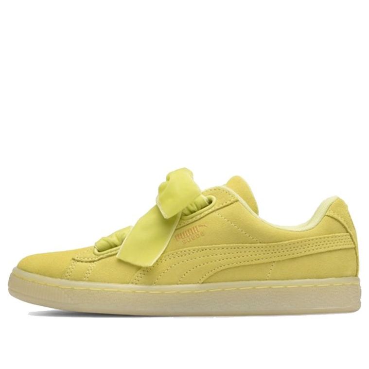 

Кеды PUMA Suede Heart Reset, желтый