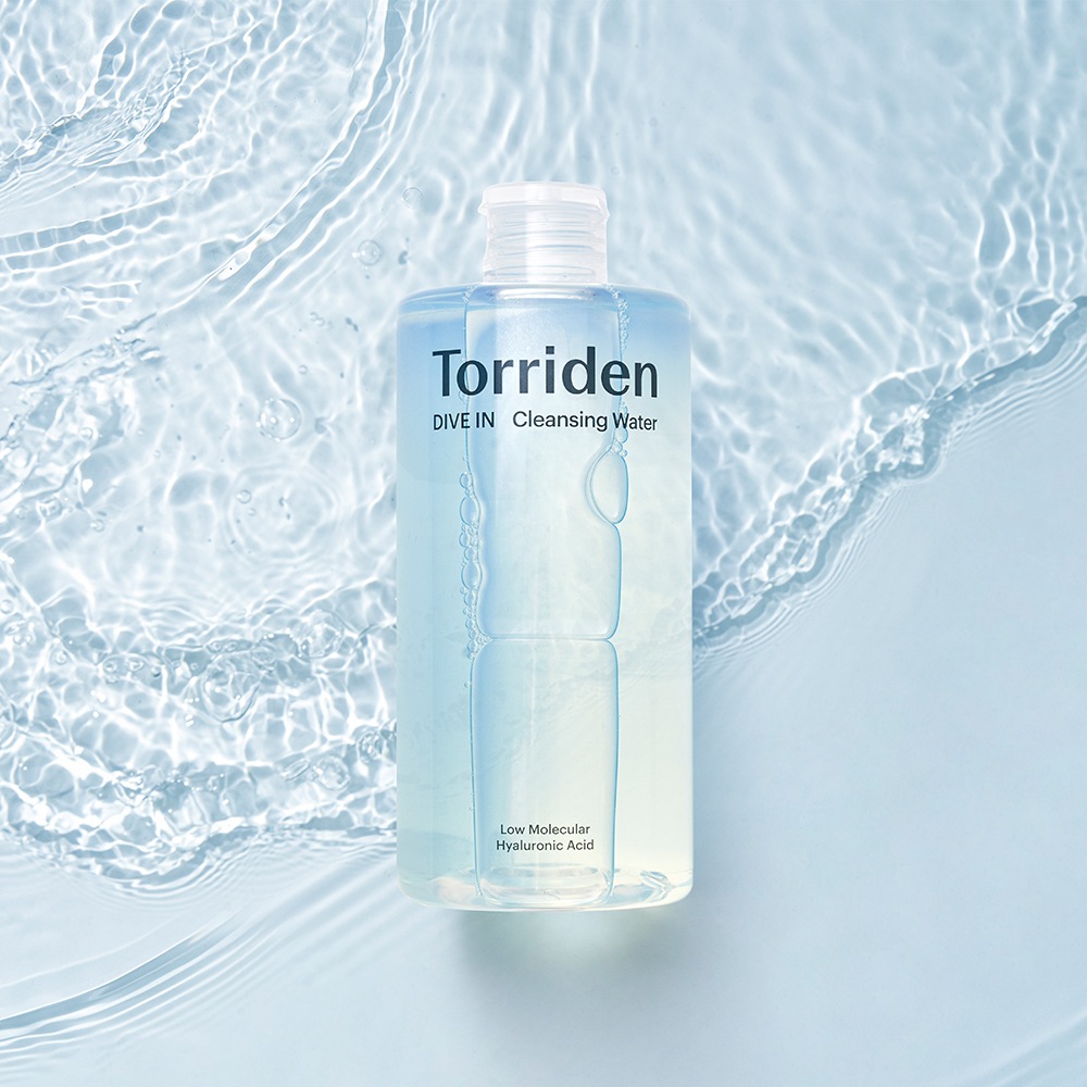 Тоник Torriden — Dive-in low molecular hyaluronic acid cleansing water , объем, 400 мл — фото 2