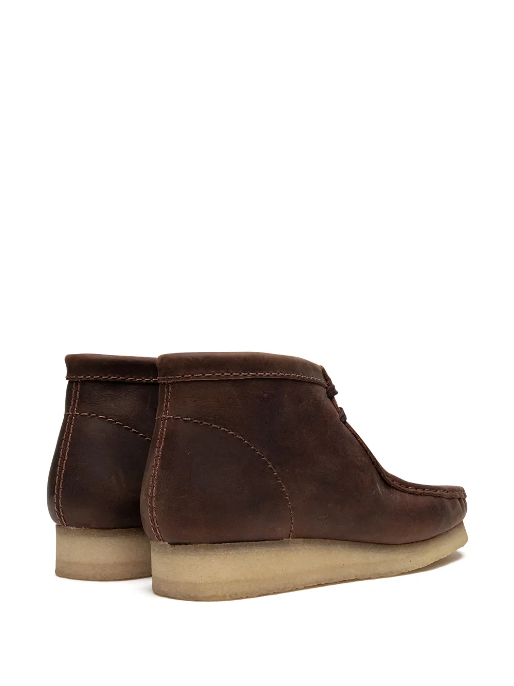 Ботинки Wallabee Clarks Originals, коричневый — фото 3