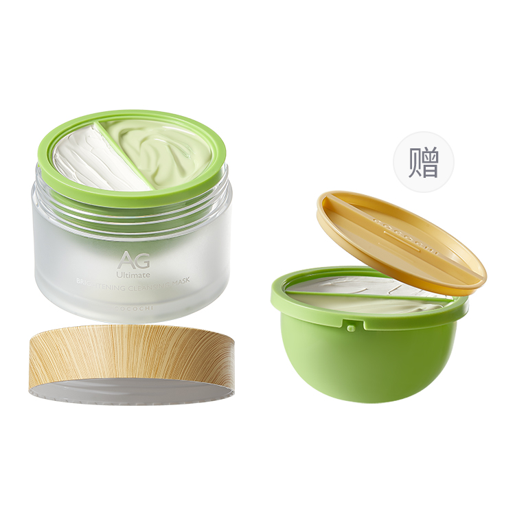 

Маска для лица Cocochi AG Matcha Latte успокаивающая очищающая 100г/коробка для сухой кожи, жирной кожи, комбинированной кожи Cocochicosme