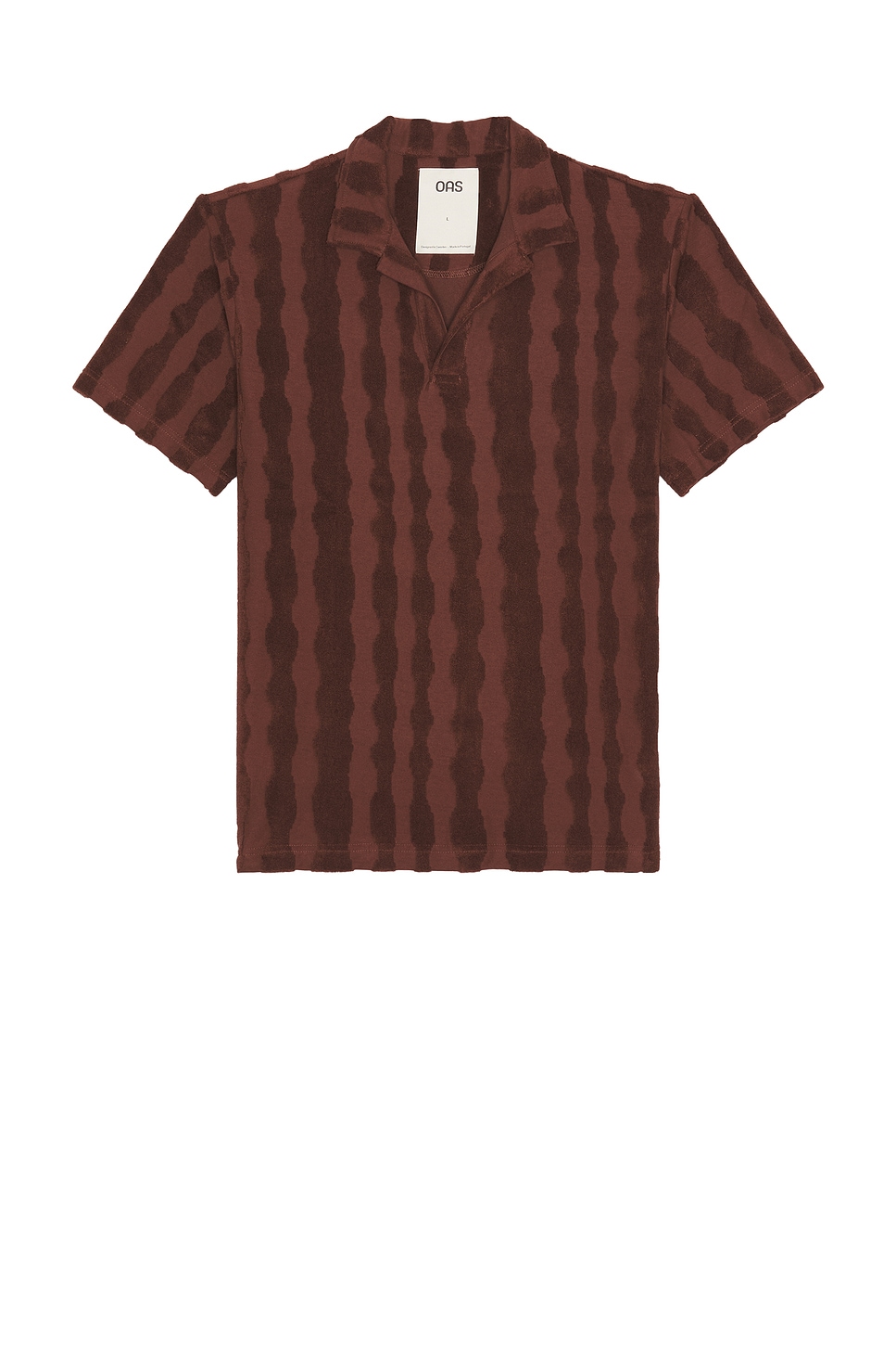 

Поло Totem из махровой ткани Oas, Brown