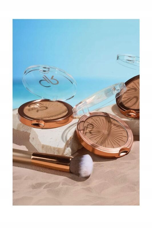 Прессованная бронзирующая пудра Golden Rose Bronzer для лица Sun Bright 01 — фото 4