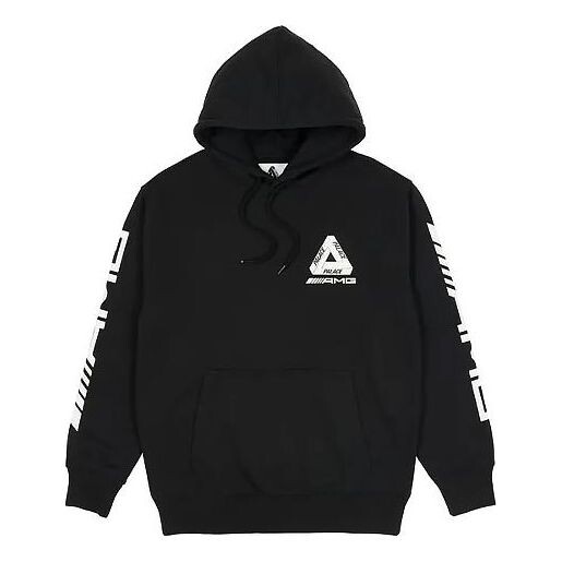 

Толстовка ss21 x amg crossover hood black triangle logo printing Palace, черный