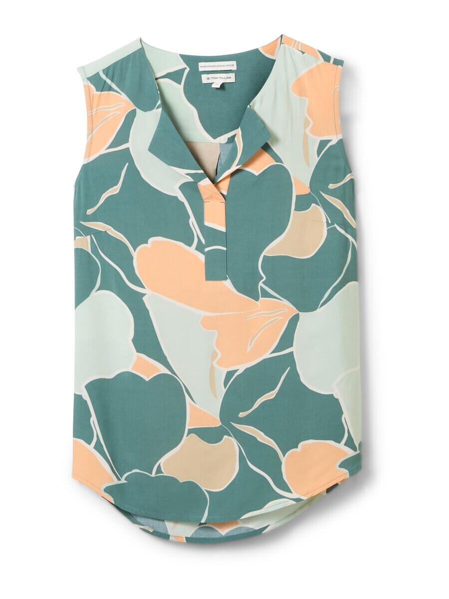 

Блуза Tom Tailor, цвет Emerald/Pastel Green, Коричневый, Блуза Tom Tailor, цвет Emerald/Pastel Green
