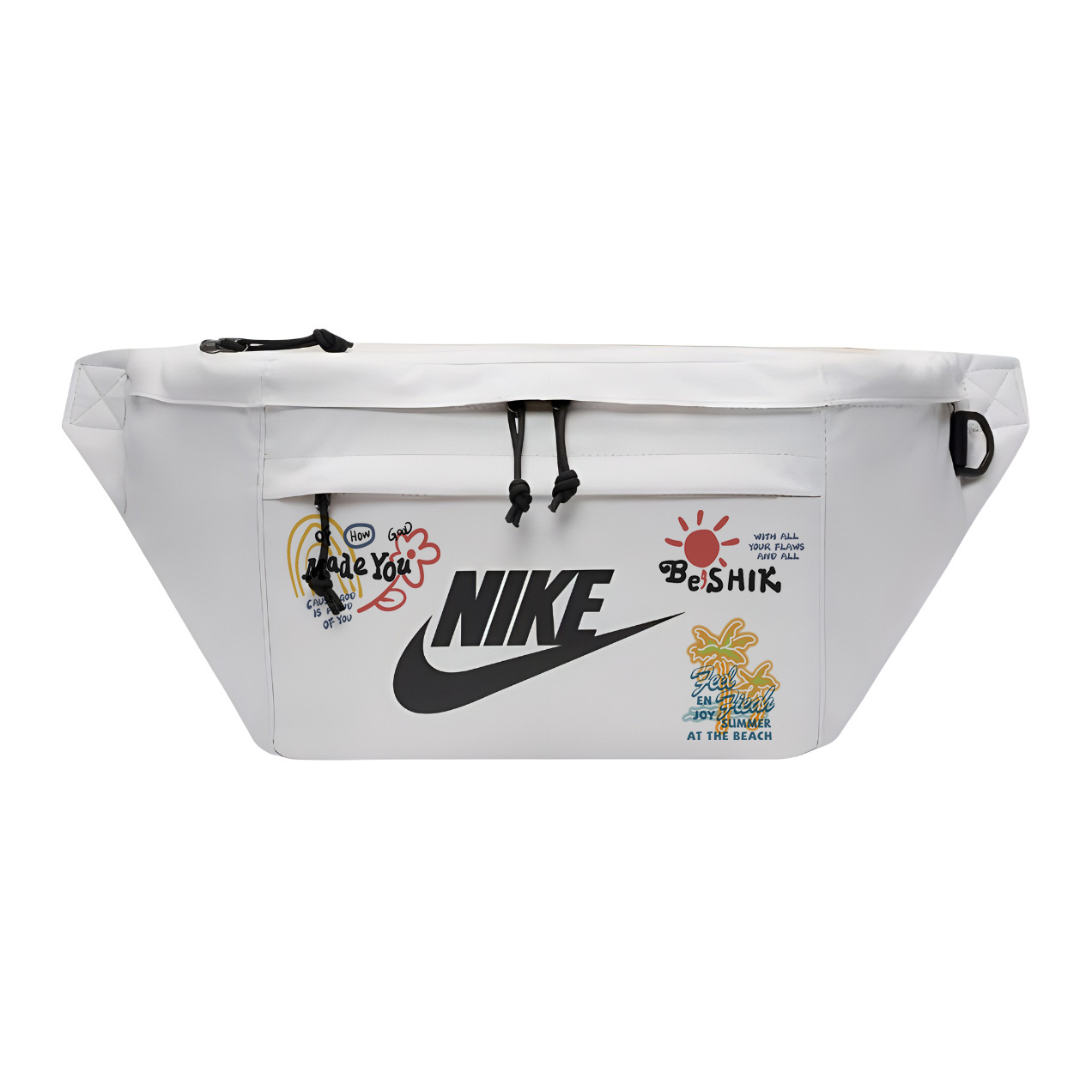 

Nike Одноплечевая набедренная сумка через плечо унисекс белая, Sun