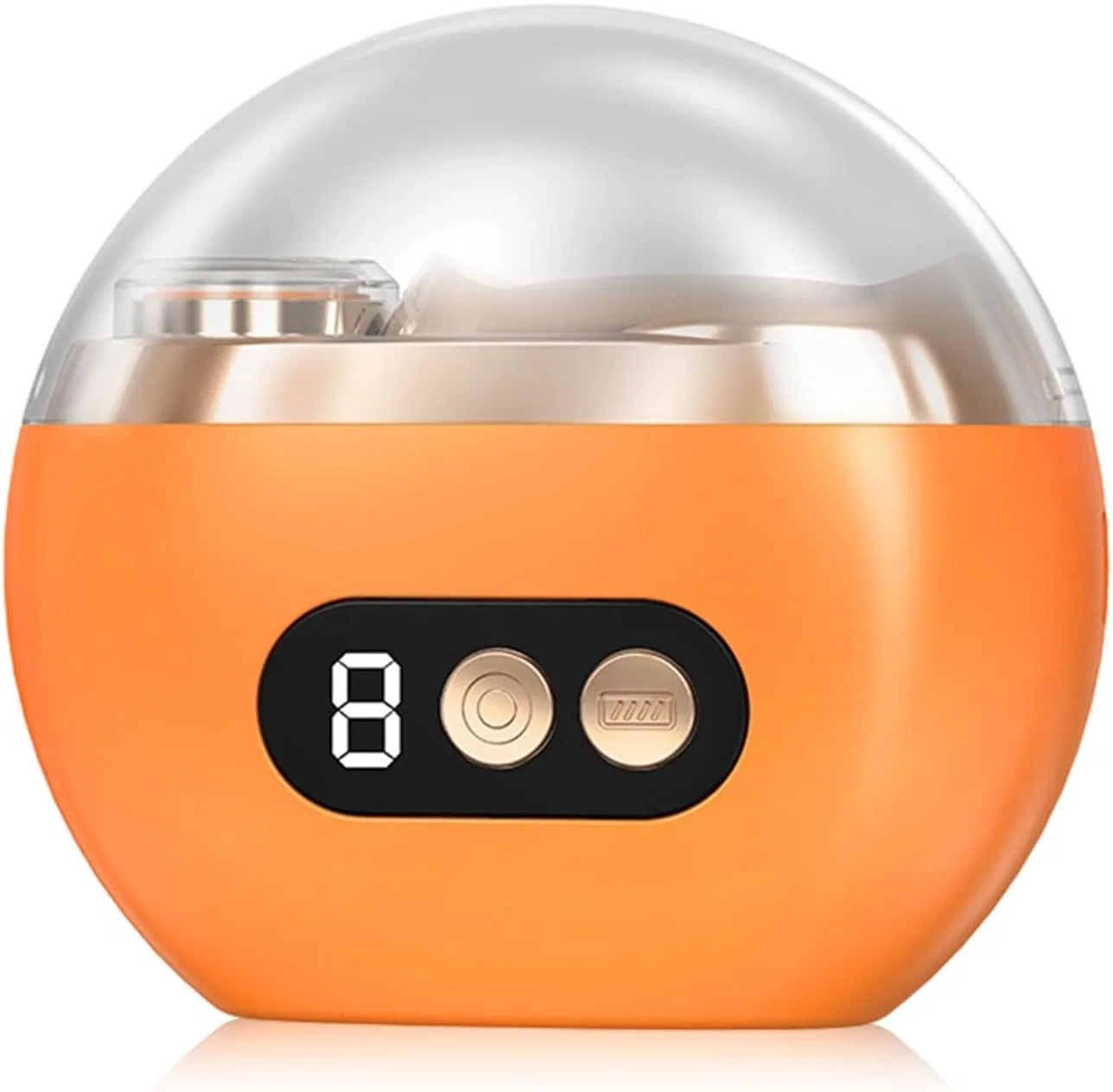 Электрическая машинка для стрижки ногтей 2 в 1, оранжевая Gmteo, Orange