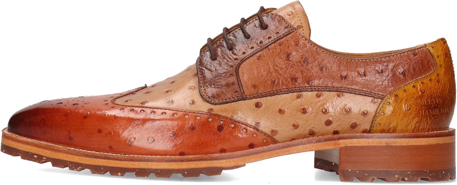 Мужские модные туфли Oxford Melvin Hamilton Melvin & Hamilton, Multicoloured — фото 3