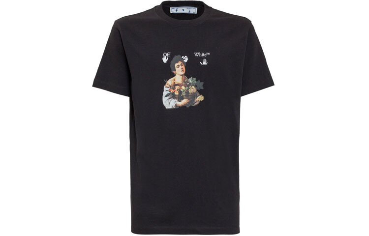 

Футболка мужская Off-White Slim Fit, черный